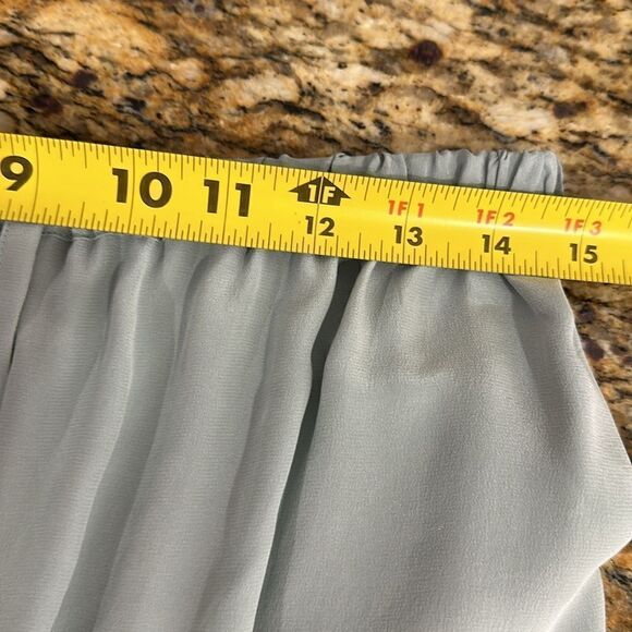 Soft Surroundings Silk High Waisted Straight Leg Lounge Ankle Pants Size L - Picture 7 of 10